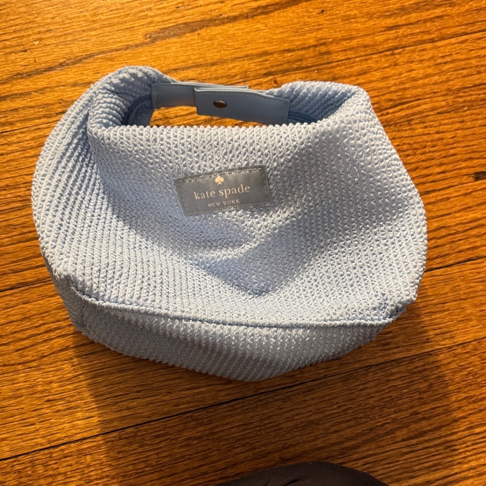 Kate Spade Sky Blue Textured Handbag